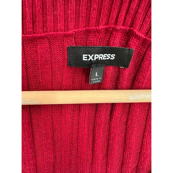 Express Sweater Top Womens Size L Y2k 90s Retro ASO Bella Swan Elena Gilbert - Picture 3 of 10